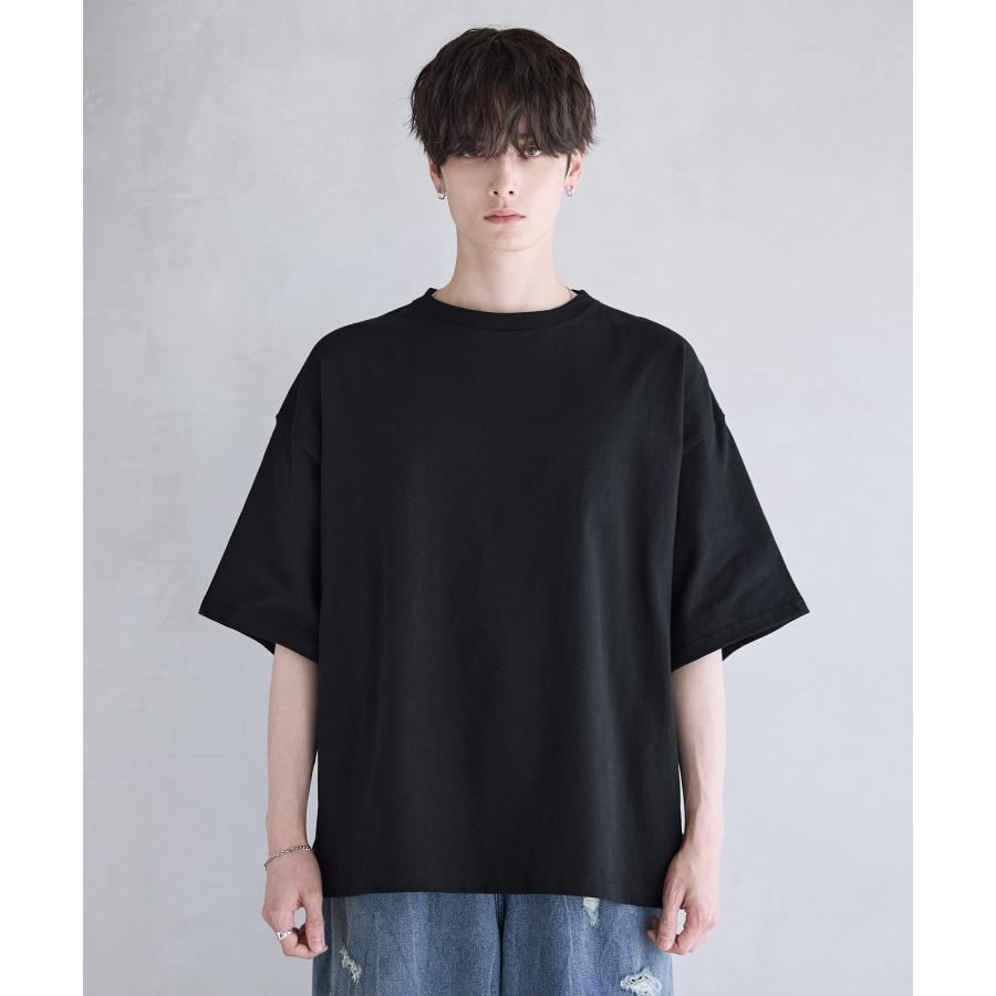 Tシャツ メンズ 半袖 春ピグメント 加工 ビッグシルエット