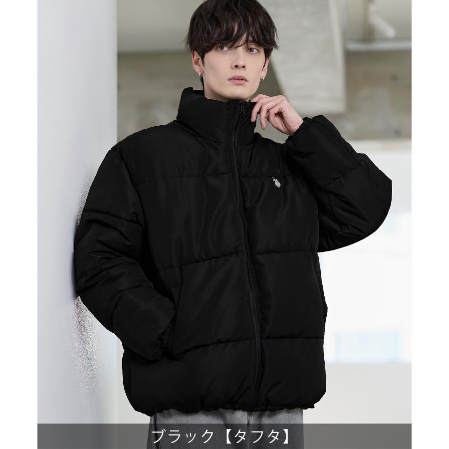 中綿ジャケット メンズ ブルゾン スタンドネック ハイネック