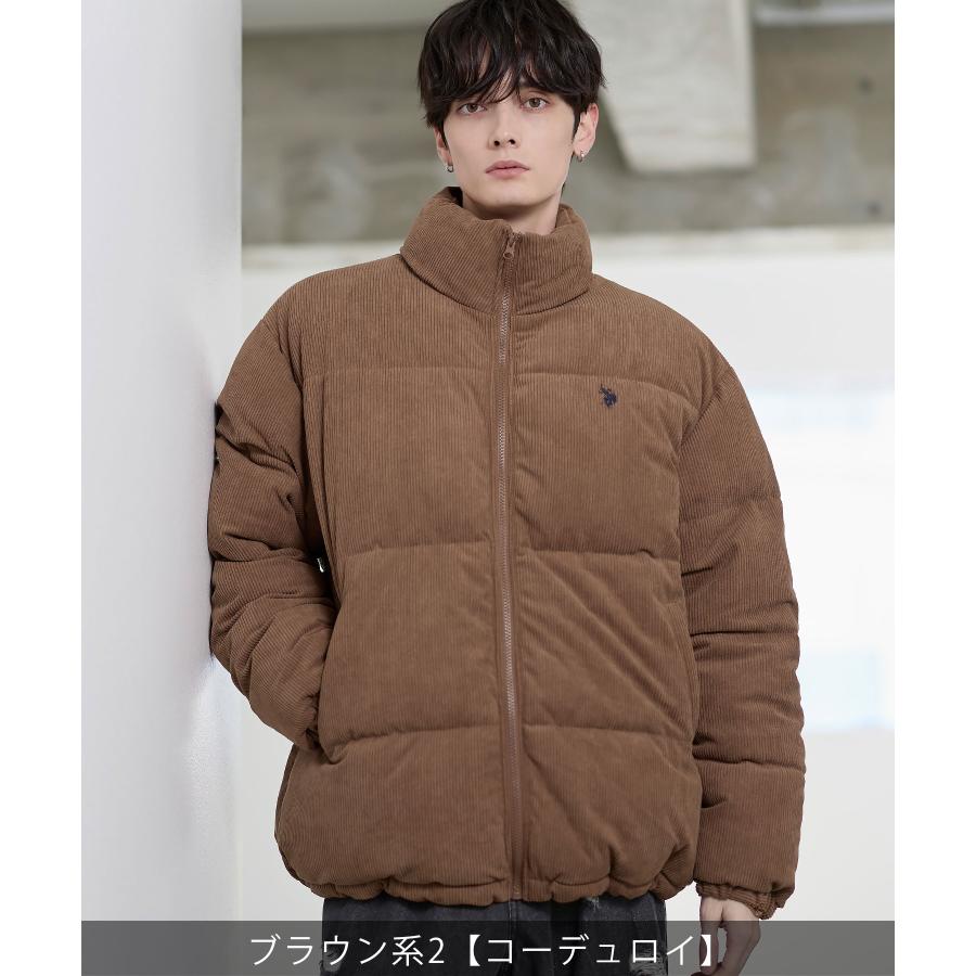 中綿ジャケット メンズ ブルゾン スタンドネック ハイネック