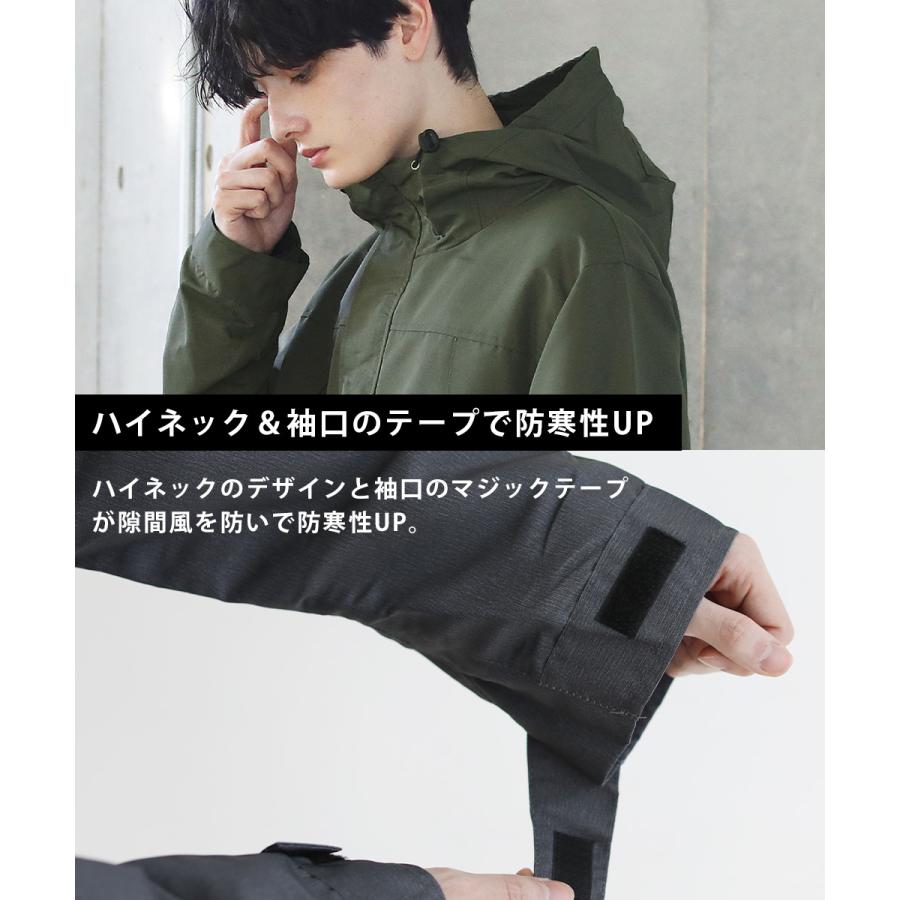 マウンテンパーカー メンズ 防寒 ブランド ライトアウター マンパ 秋