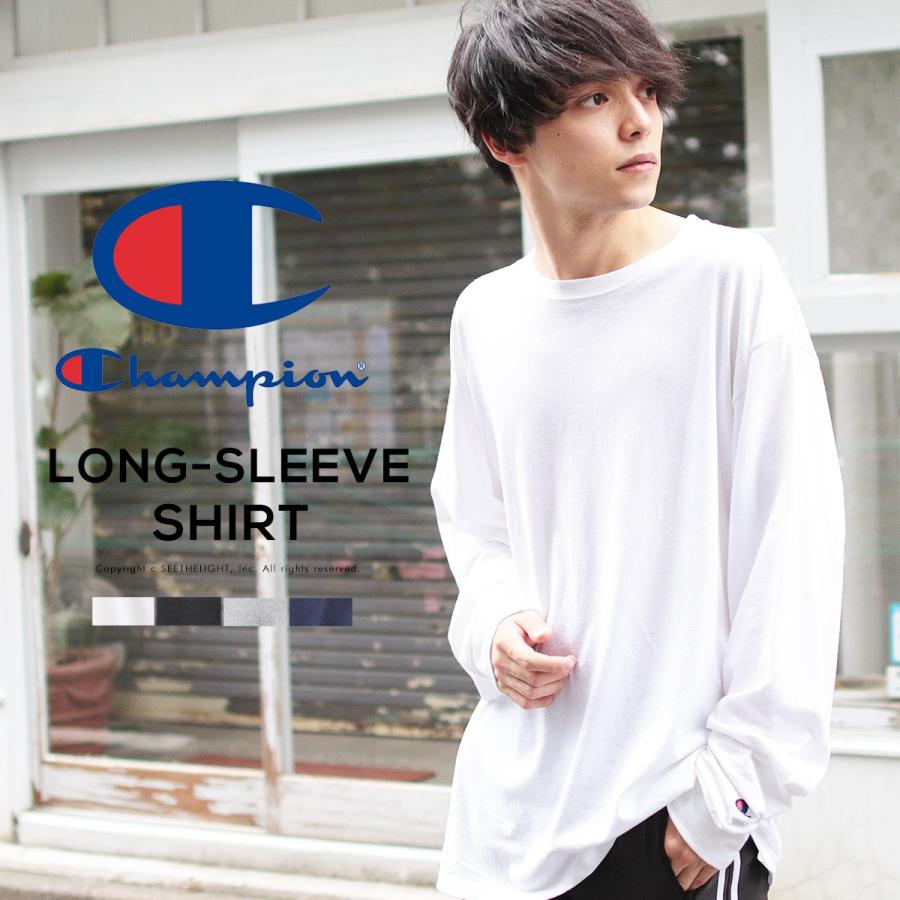 Champion チャンピオン メンズ ビッグtシャツ ビッグシルエット 無地 長袖 Tシャツ Buy Soyous ソユーズ 通販 Yahoo ショッピング