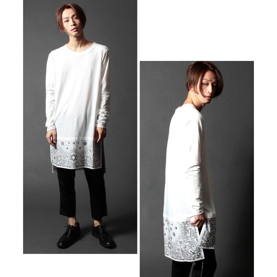 B02720 ノイズnoize 2トーン切り替えロンTシャツ B02720 ノイズnoize 2トーン切り替えロンTシャツ
