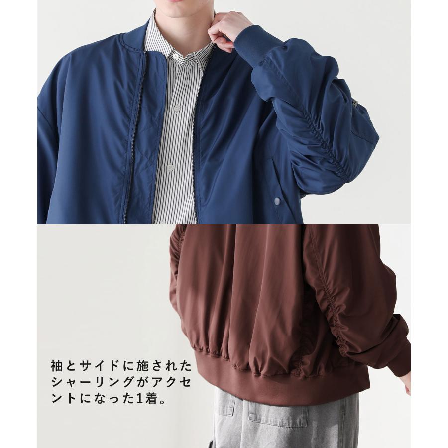 ma-1 メンズ ビッグシルエット ブルゾン ミリタリー ジャケット