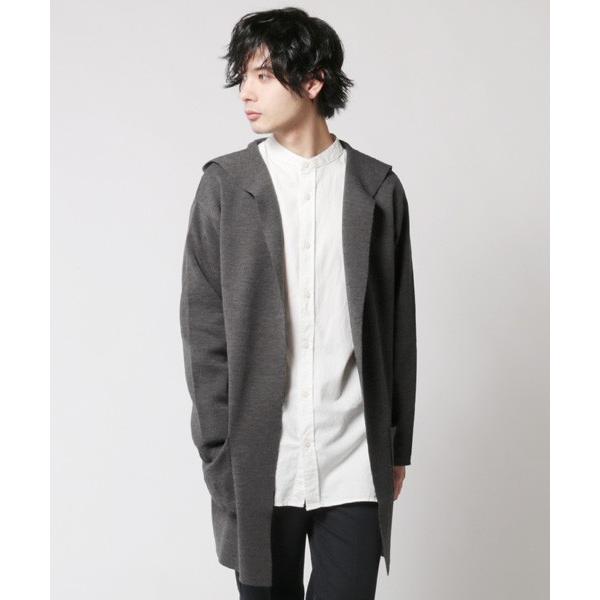 ミラノリブ コーディガン フード カーディガン メンズ Buy1617 Soyous ソユーズ 通販 Yahoo ショッピング