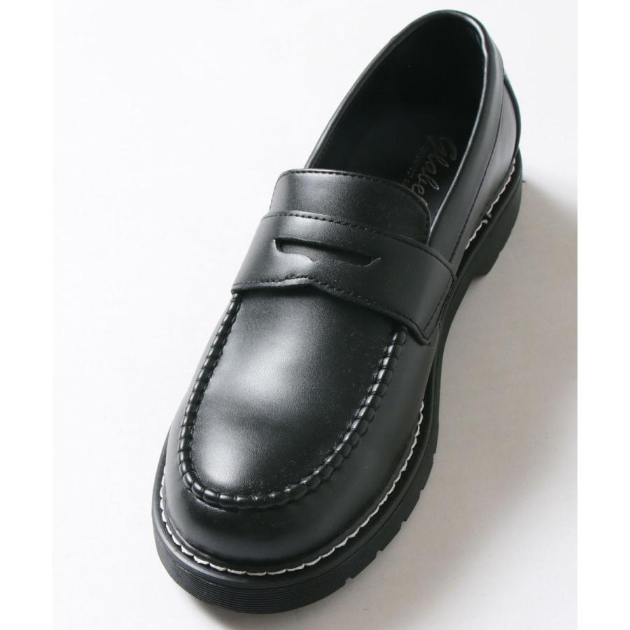 コイン ローファー シューズ キレイめ 春 夏 秋 冬 2019ss PUレザー スウェード メンズ トレンド 着回し メンズファッション