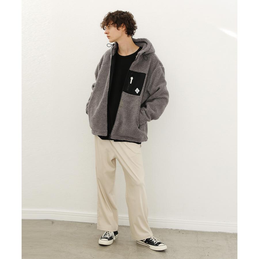 ボア ブルゾン ジャケット メンズ ユニセックス ライトアウター メンズファッション 秋 冬 秋服 冬服 裏地付き Buy1904 Soyous ソユーズ 通販 Yahoo ショッピング