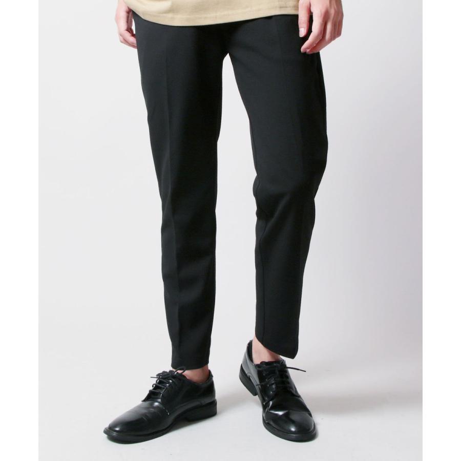 梨地 スリム テーパード パンツ キレイ目 ストレッチ 黒 ブラック ボトムス メンズファッション コーデ 春 夏 秋 冬 19ss きれいめ 着こなし Buy Soyous ソユーズ 通販 Yahoo ショッピング