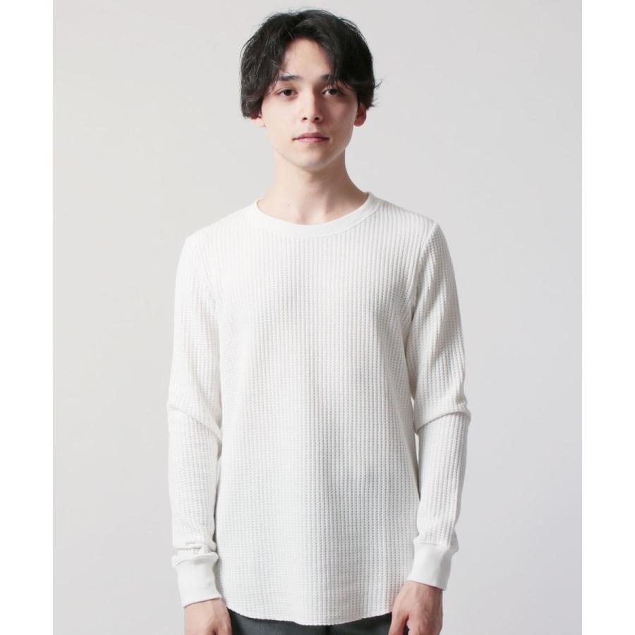 袖ラウンド ワッフル ロング Tシャツ トップス 長袖 メンズ 着こなし トレンド メンズファッション Buy Soyous ソユーズ 通販 Yahoo ショッピング