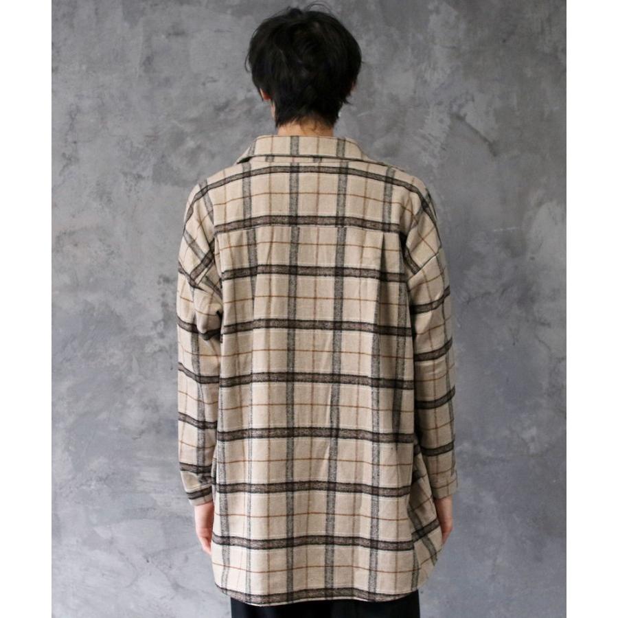 スーパー ビッグ 長袖 ヘビー ネルシャツ メンズ シャツ 秋 冬 春