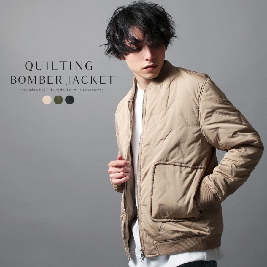ジャケット アウター ブルゾン Ma 1 キルティング メンズ ファッション 冬 秋 ボンバー Buy Soyous ソユーズ 通販 Yahoo ショッピング