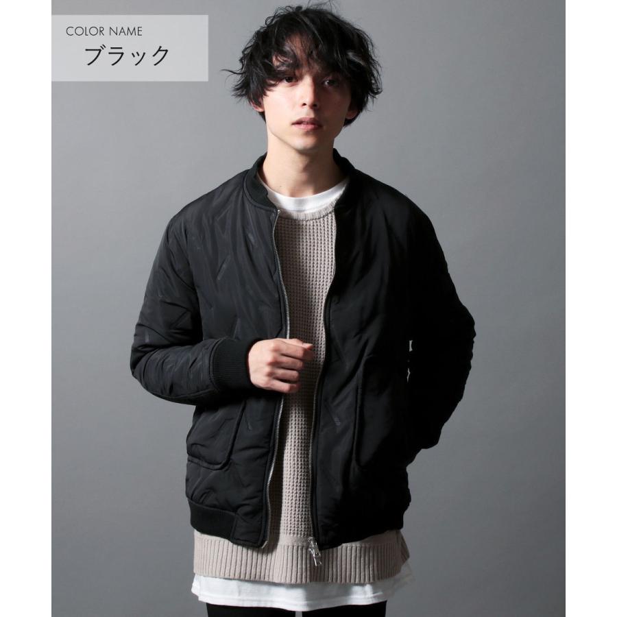 ジャケット アウター ブルゾン MA-1 キルティング メンズ ファッション