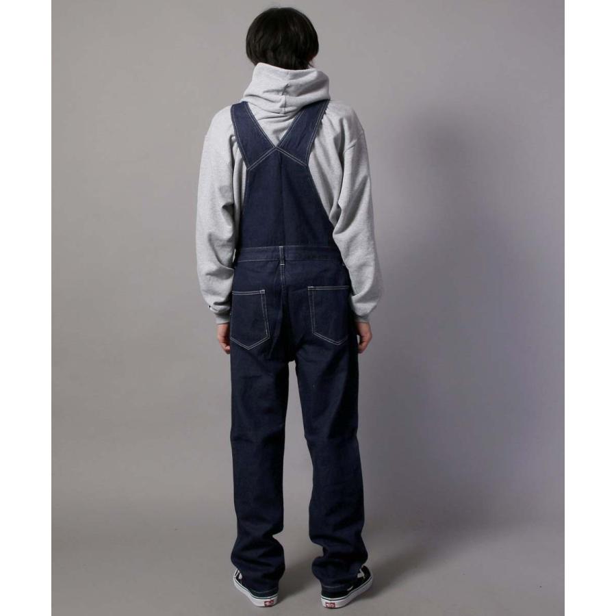 デニム ツイル オーバーオール メンズ 綿100% オールインワン