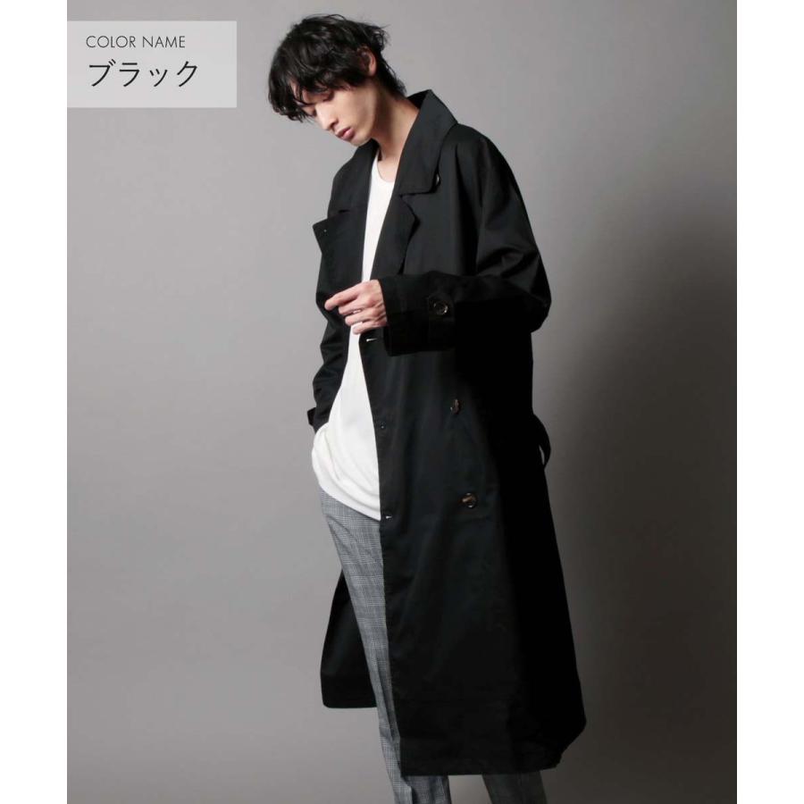 アウター メンズ トレンチコート オーバーサイズ TC ツイル ビッグ