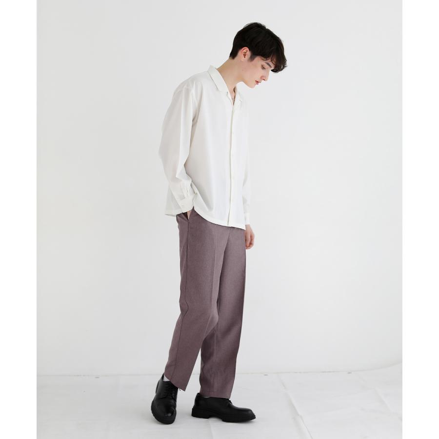 パンツ メンズ ポリトロ テーパード パンツ 春 夏 秋 ブラック ライトグレー ベージュ アッシュブラウン ライトベージュ Buy Soyous ソユーズ 通販 Yahoo ショッピング