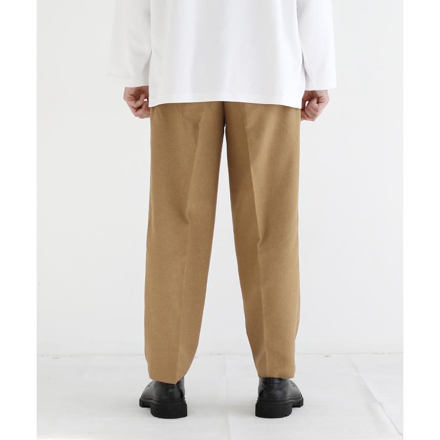 パンツ メンズ ポリトロ テーパード パンツ 春 夏 秋 ブラック ライトグレー ベージュ アッシュブラウン ライトベージュ Buy Soyous ソユーズ 通販 Yahoo ショッピング