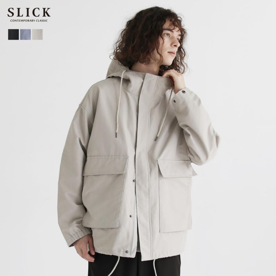 メンズ パーカー ジャケット グログラン フィールド パーカー 春 秋 ライトアウター Slick スリック Buy Soyous ソユーズ 通販 Yahoo ショッピング