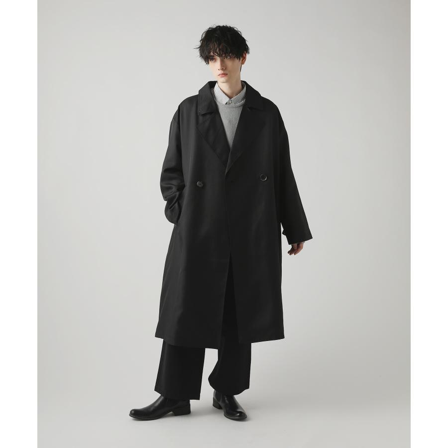 アイソレイターlithium homme ハイネックラップコート アイソレイターlithium homme ハイネックラップコート 予約商品