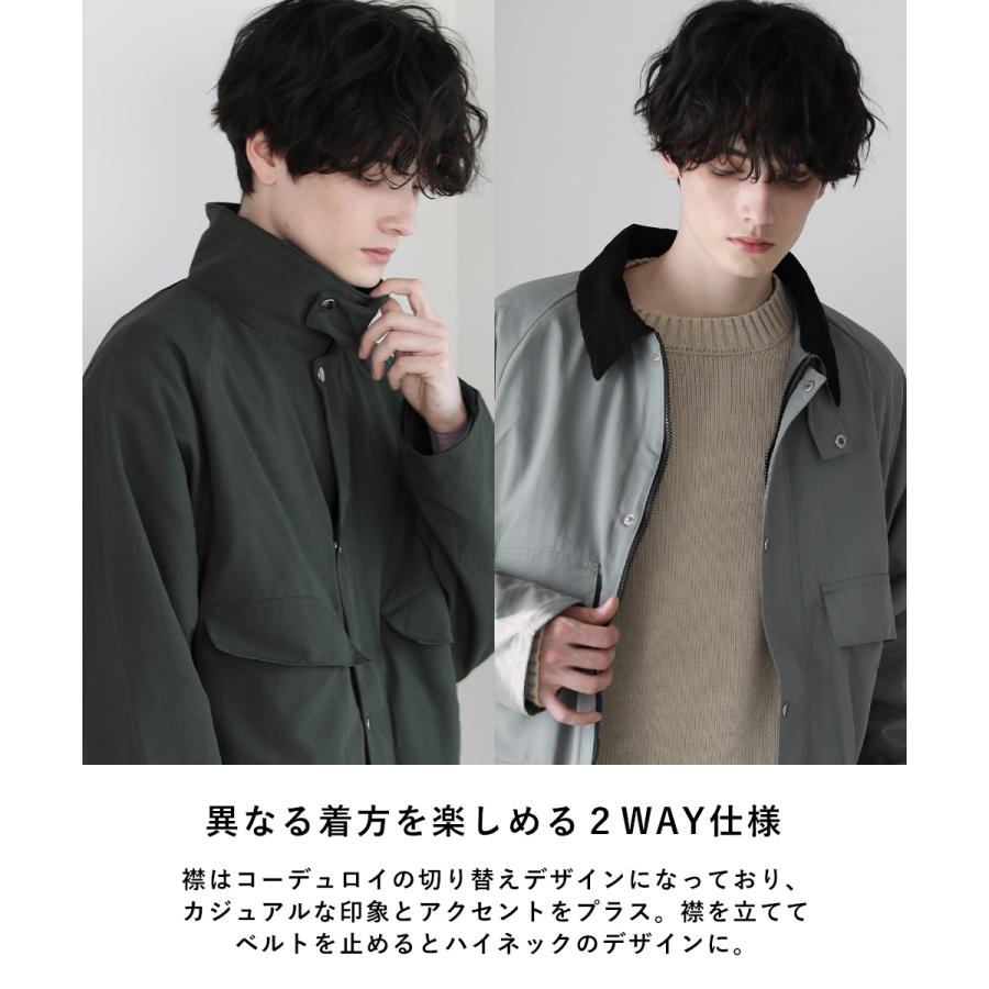 ジャケット メンズ アウター 2way ハンティング ミドル丈 防寒 ジャケット メンズ アウター 2way ハンティング ミドル丈 防寒