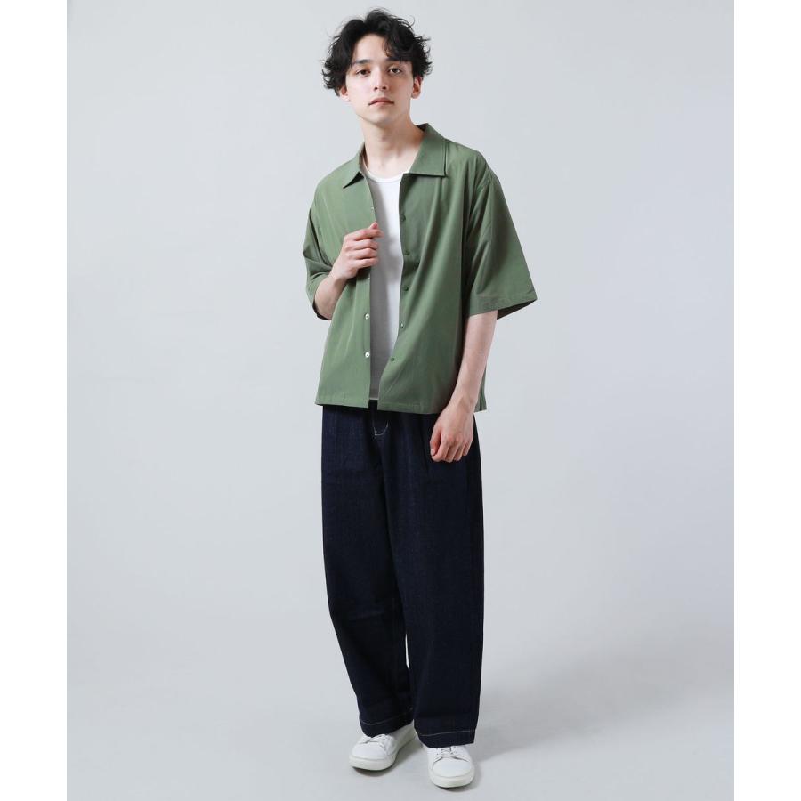 コーチジャケット メンズ シャツ ジャケット 4WAY ナイロン ストレッチ