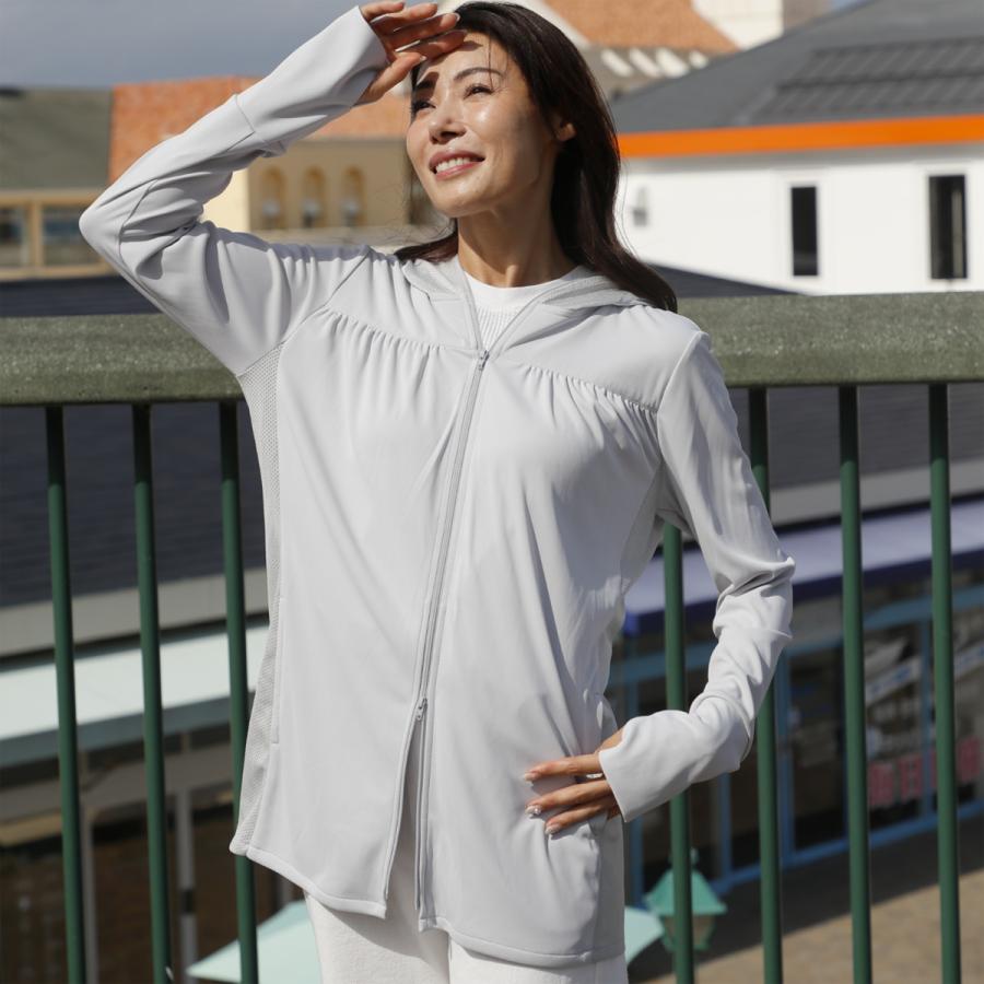 SARA パーフェクトパーカー UVパーカー 顔まで 半永久 紫外線