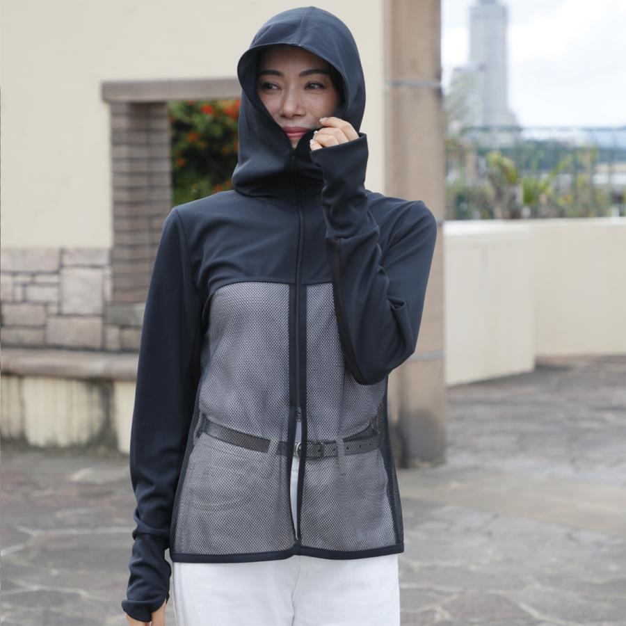 SARA シースルーパーカー 正規販売店 UVカットパーカー UVパーカー UVカット 日本製 紫外線 クールマックス SR-1092C |  | 19