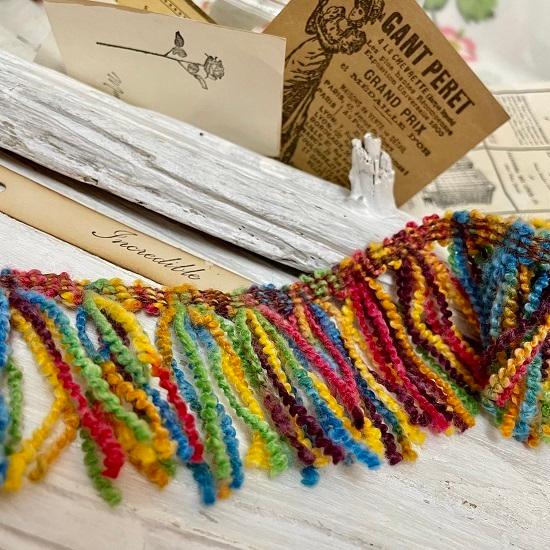 タッセル フリンジテープ 幅/5cm カラフルブレード タッセルフリンジ