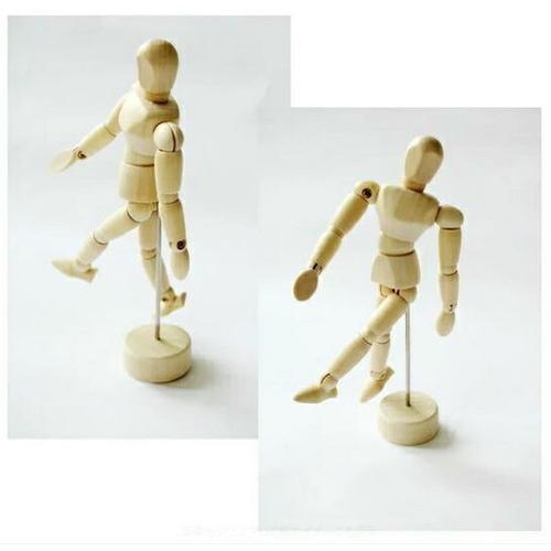 タケダ（takeda） モデル人形 SS 11．4cm 木製 土台付き