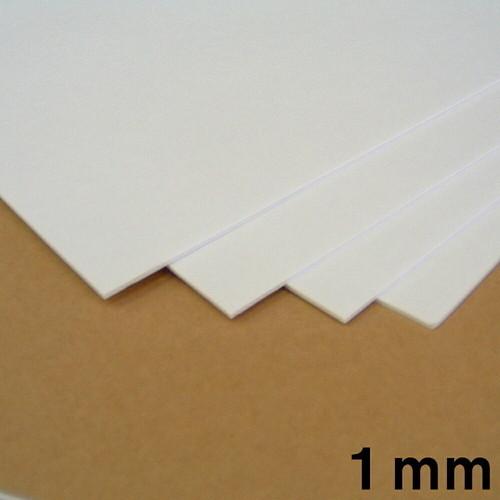 スチレンボード A2大 1mm 【4枚入り】 (450mm×600mm) 【即日発送】両面