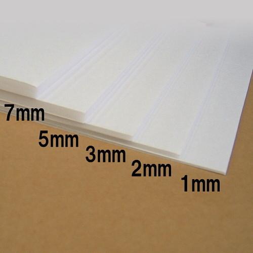 スチレンボード A2大 1mm 【4枚入り】 (450mm×600mm) 【即日発送】両面