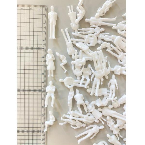 タケダ（takeda） ジオラマ 人体 人形 人物 約100体入り 【縮尺 1/50
