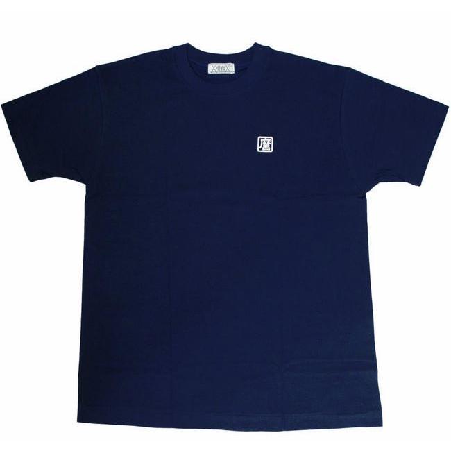 麿紋 maromon 半袖 Tシャツ 松 Plum Tree 紺 Navy 白 White メンズ