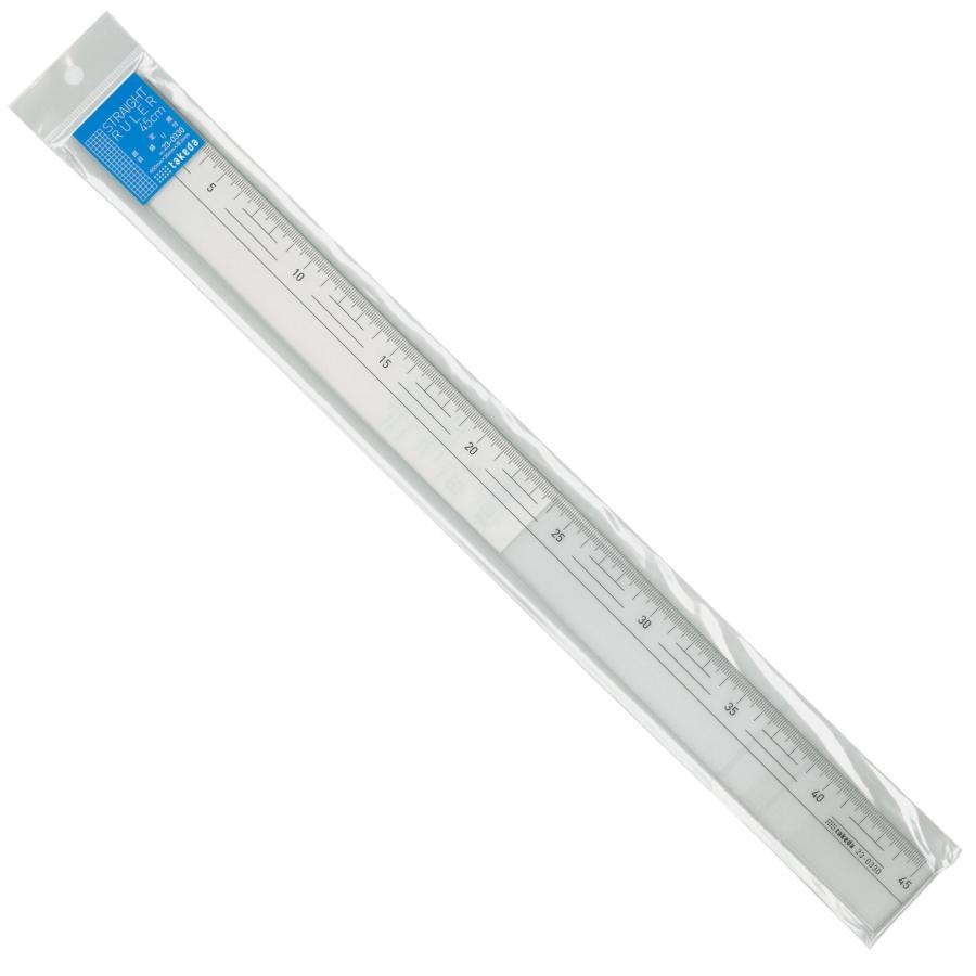 直定規 450×3mm 目盛付 【23-0330】 | タケダ