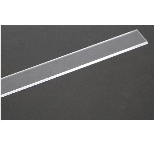 直定規目溝なし 450×3mm 23-0230 目盛りなし 目盛なし 目盛無し 目なし 直定規 透明定規 アクリル定規 カッターガイド カッティングガイド ナイフガイド 直線 | タケダ