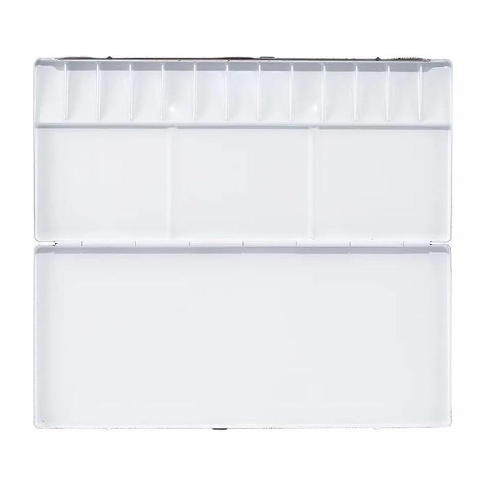 (未使用･未開封品)　ホルベイン画材 水彩パレット No.40 W252×D224/13仕切(mm) 0pbj0lf 楽天市場】ホルベイン 水彩パレット No.40（13仕切）材質 アルミ製