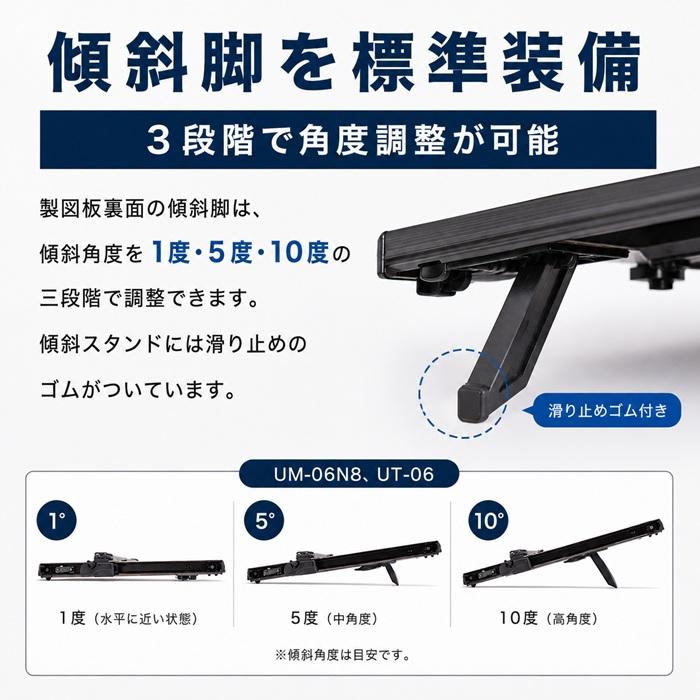 1級・2級建築士試験対応】武藤工業 ムトー 平行定規 A2 UT-06 ライナー