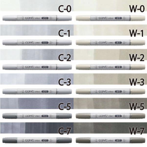 コピックチャオ単品 1本入り 【C0 C1 C2 C3 C5 C7 W0 W1 W2 W3 W5 W7 0 100】 コピックチャオ 単品 | コピックチャオ | 17