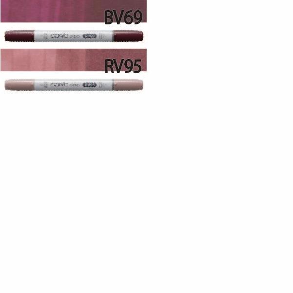 コピックチャオ単品 RV 赤紫系 1本入り【RV000 RV02 RV04 RV06 RV10 RV13 RV14 RV21 RV23 RV29 RV34 RV42 RV69 RV95】 コピックチャオ 単品 | コピックチャオ | 18