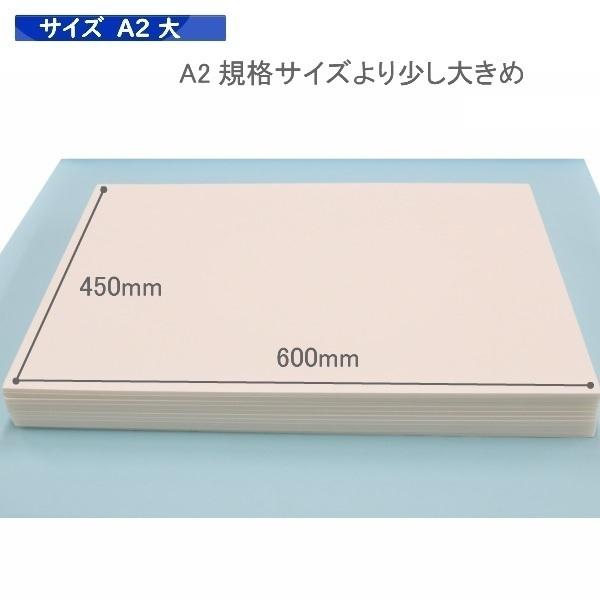 スチレンボード 7mm A2大【約600×450mm】20枚入り【送料無料 即日発送】ホワイト 両面紙貼り カッター可 着色可 板材 発砲スチロール パネル ボード 発泡ボード | ブランド登録なし | 01