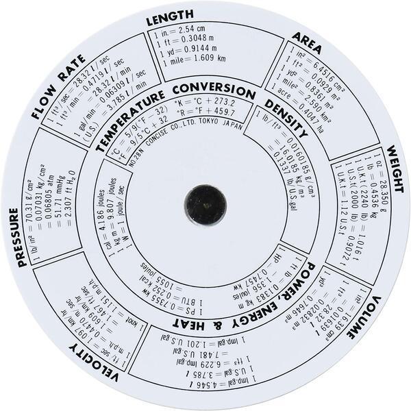 円形計算尺 28N | CONCISE | 01