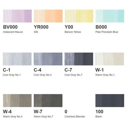 コピックスケッチ コピック スケッチ ベーシック 12色セット A COPIC