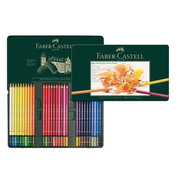 ポリクロモス色鉛筆 60色 （缶入）