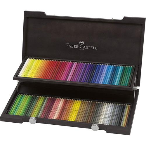 FABER-CASTELL ポリクロモス　木箱 120色　水彩色鉛筆セット Faber-Castell ファーバーカステル ポリクロモス色鉛筆 120色セット