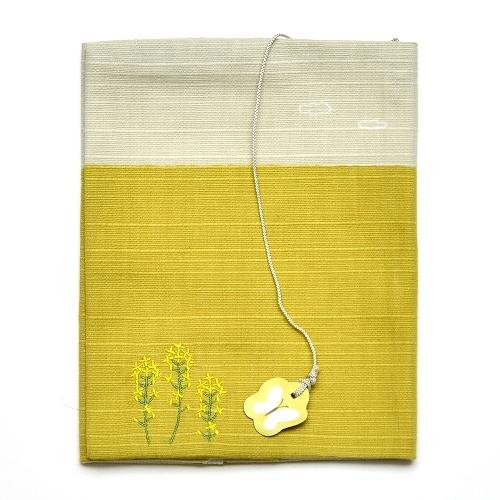 CONCISE（コンサイス） ブックカバー 布 布のブックカバー 菜の花畑