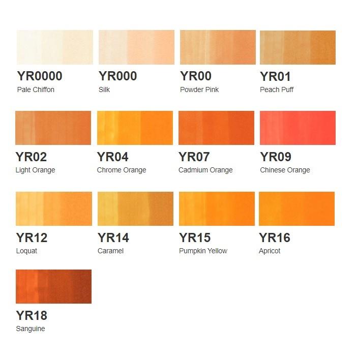 コピックインク YR 黄赤 イエローレッド コピック 補充 インク COPIC Yellow Red YR0000 YR000 YR00 YR01 YR02 YR04 YR07 YR09 YR12 YR14 YR15 YR16 YR18 | コピック | 14