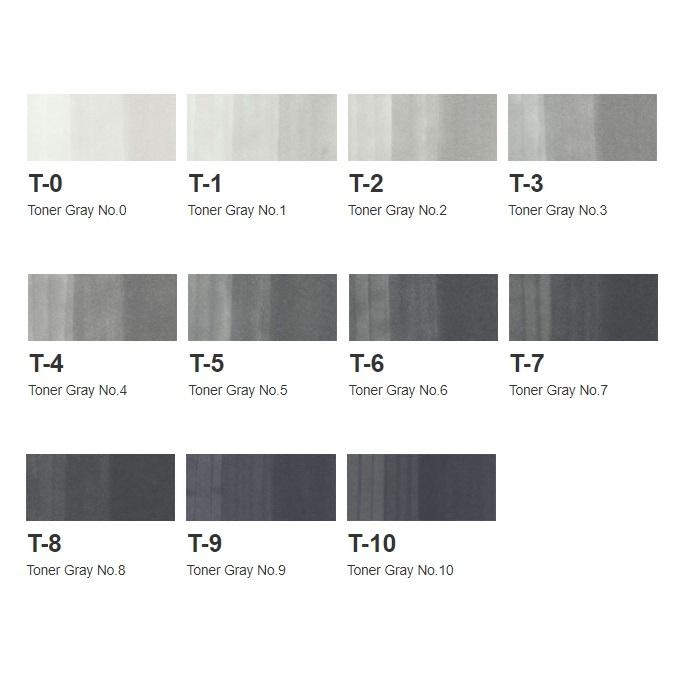 コピックインク T トナーグレイ コピック 補充 インク COPIC Toner Gray T0 T1 T2 T3 T4 T5 T6 T7 T8 T9 T10 | コピック | 12