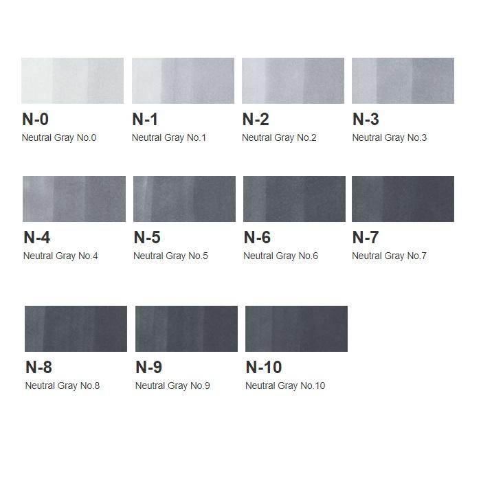 コピックスケッチ 【1本】COPIC N:Neutral Gray (ニュートラル