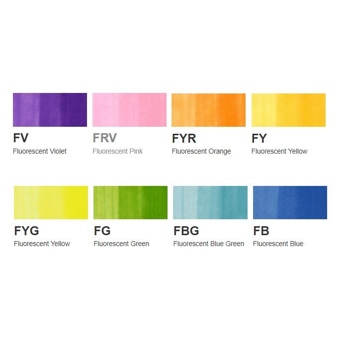 【1本】COPIC コピックスケッチ F:Fluorescent (蛍光) 単品 単色 FRV(FRV1) FY(FY1) FYG(FYG1) FYR(FYR1) FV(FV2) FG(FYG2) FB(FB2) FBG(FBG2) | コピックスケッチ | 09