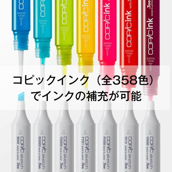 コピックスケッチ 【3本セット】コピックスケッチ B:Blue (青) B0000