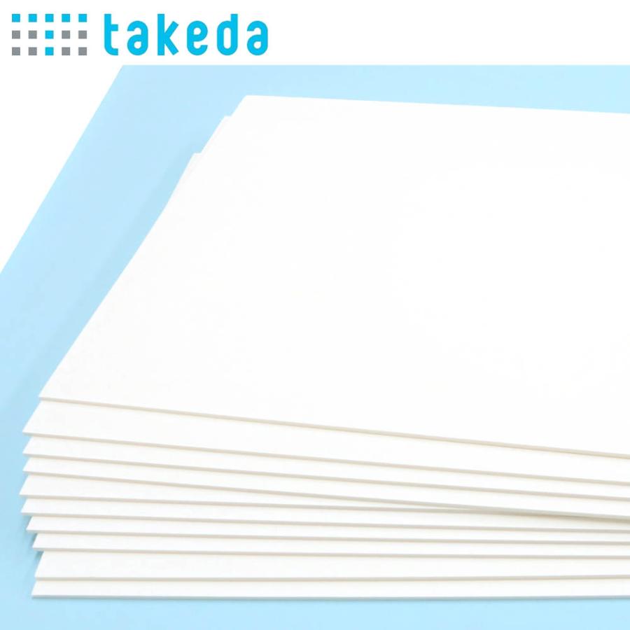 スチレンボード 4mm A3大【約450×300mm】10枚入り【送料無料 即日発送】ホワイト 両面紙貼り カッター可 着色可 板材 発砲スチロール パネル ボード 発泡ボード | ブランド登録なし | 06