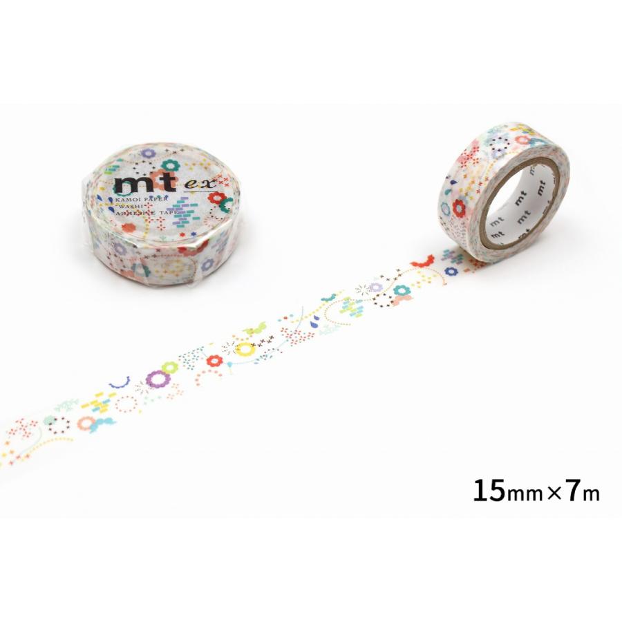 mt（エムティー） mt ex カラフルPOP R 15mm×7m マスキングテープ カモ